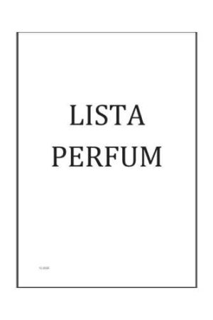 Lista perfum(odpowiedniki)